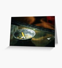 Ashtray Greeting Card