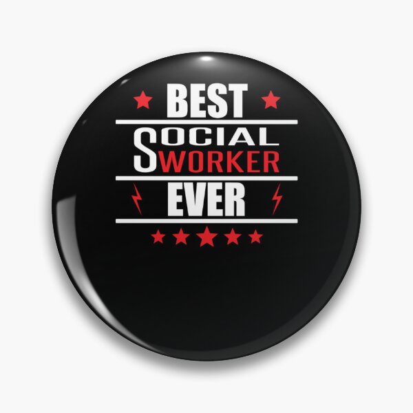 Item preview, Best Social Worker Ever  designed and sold by aryagiri.