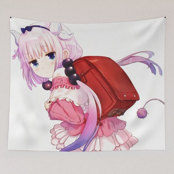 Item preview, Kanna Kamui Miss Kobayashi Dragon Maid Painting Art designed and sold by RalphJaystin.