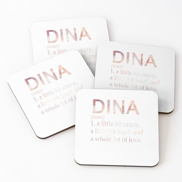 Item preview, Dina Girl Name Definition designed and sold by BrookHBung.