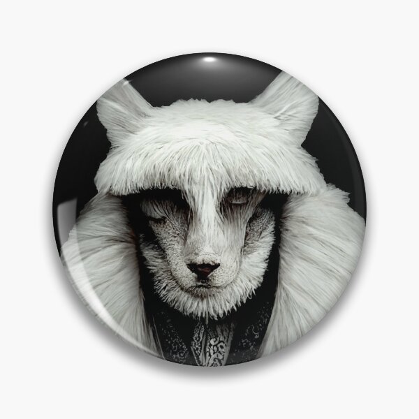 Wolves And Wool Pins and Buttons for Sale
