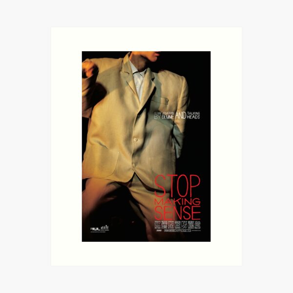 Item preview, Stop Making Sense designed and sold by geneptebune.