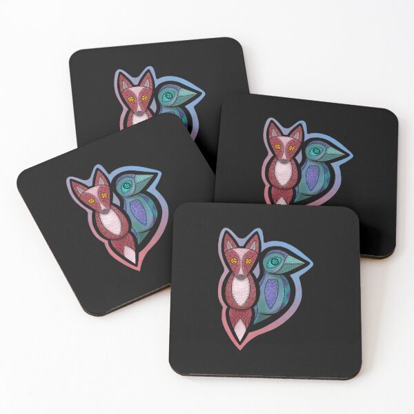 Item preview, Patchwork Fox and Bird designed and sold by OspreyRune.