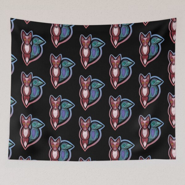 Item preview, Patchwork Fox and Bird designed and sold by OspreyRune.