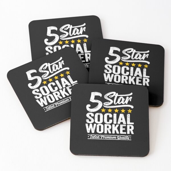 Item preview, Best Social Worker Gift 5 Star Job Workmate  designed and sold by aryagiri.