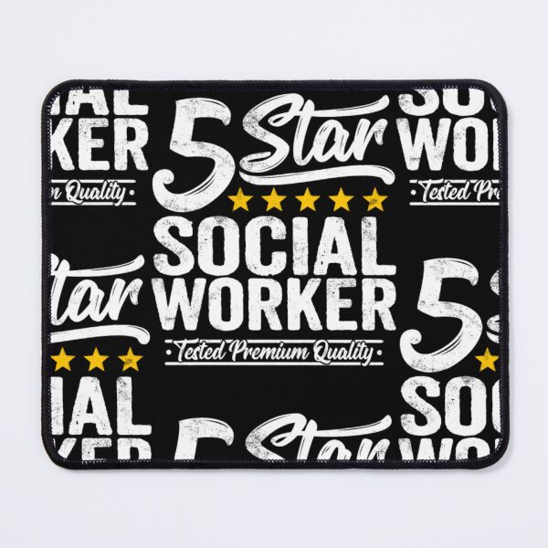 Item preview, Best Social Worker Gift 5 Star Job Workmate  designed and sold by aryagiri.