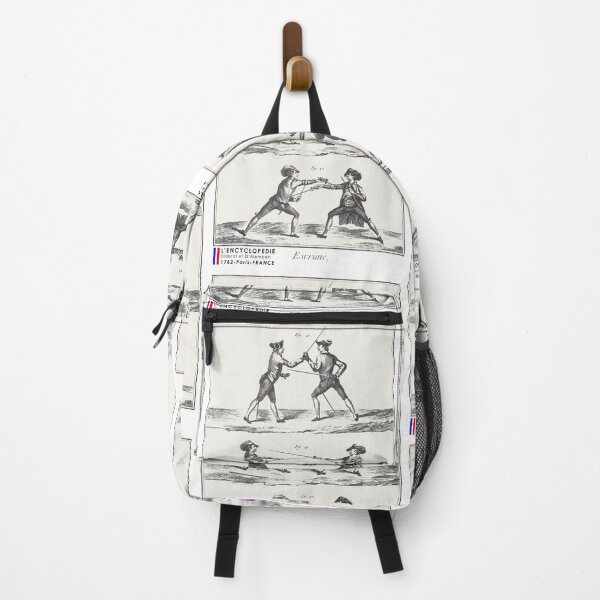 Item preview, Fencing Encyclopedia 1762 old engraving designed and sold by 3-Petits-Lapins.