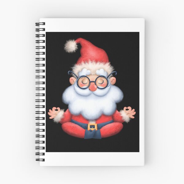 Item preview, Postura meditativa de santa claus designed and sold by BuddingRosecom.