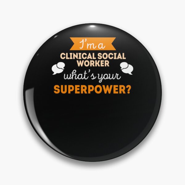 Item preview, Clinical Social Worker Superpower designed and sold by aryagiri.