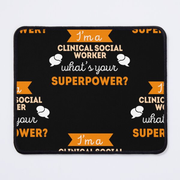 Item preview, Clinical Social Worker Superpower designed and sold by aryagiri.