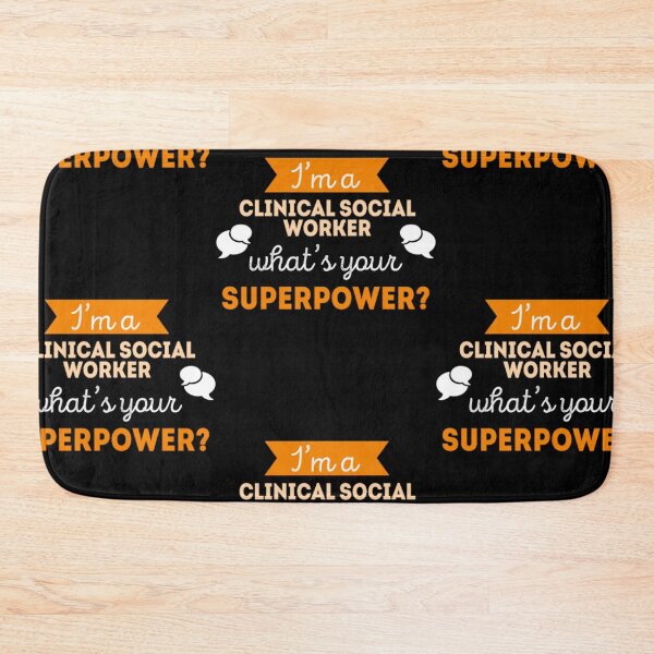 Item preview, Clinical Social Worker Superpower designed and sold by aryagiri.