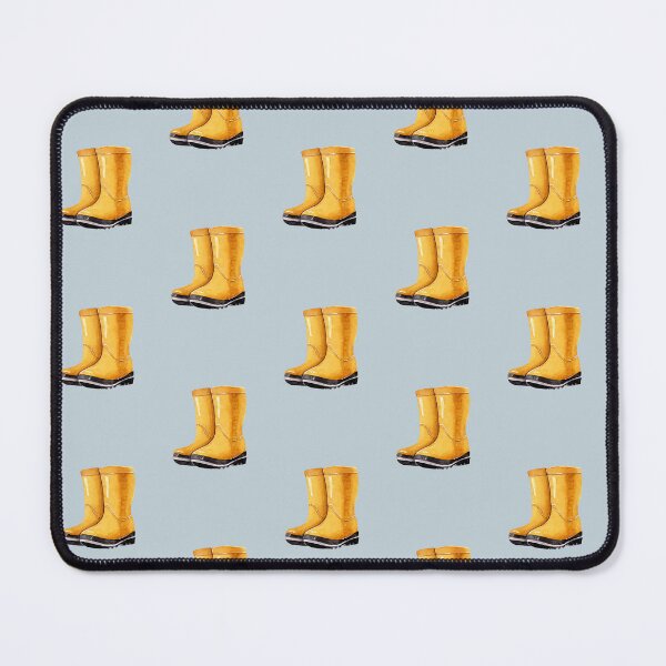 Item preview, Yellow Rain Boots - Watercolour Illustration designed and sold by Pattokarts.