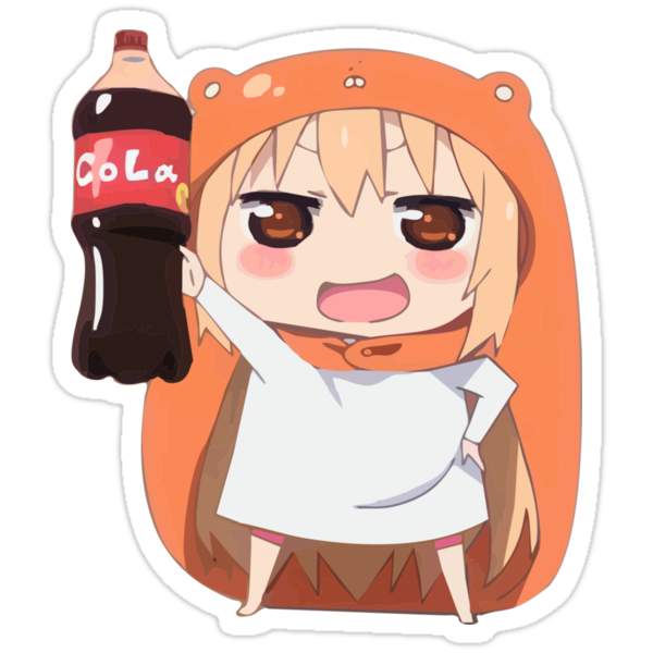 “Umaru Coke” Stickers by GamerGeddon | Redbubble