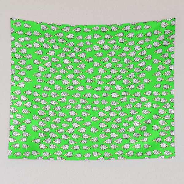 Item preview, A Flock of Sheep in a Field designed and sold by NigelSutherland.