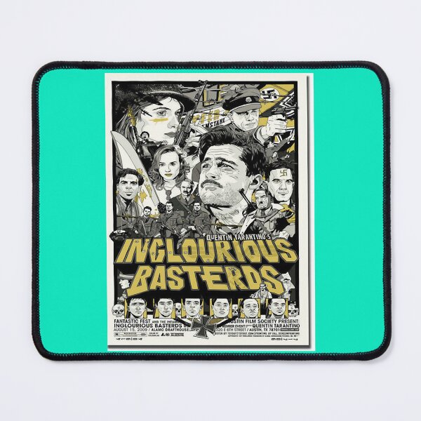 Item preview, Brad Pitt movie Inglourious Basterds Art Silk Canvas Poster 24x36 inches Premium designed and sold by DreamChameleon.