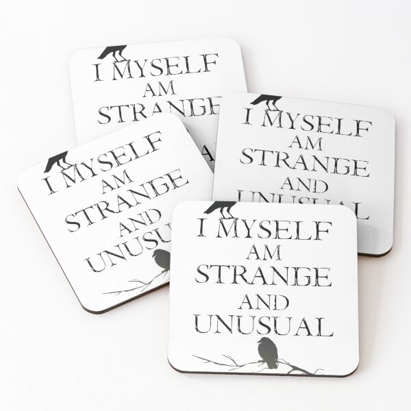 Item preview, I Myself Am Strange Unusual Fitted designed and sold by Darinowell.