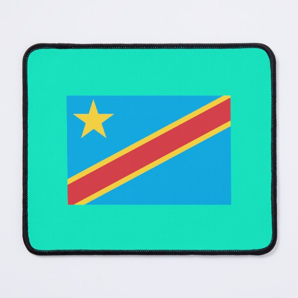 Item preview, CONGO Flag (24x36) designed and sold by DreamChameleon.