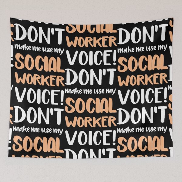 Item preview, Don't Make Me Use My Social Worker  designed and sold by aryagiri.