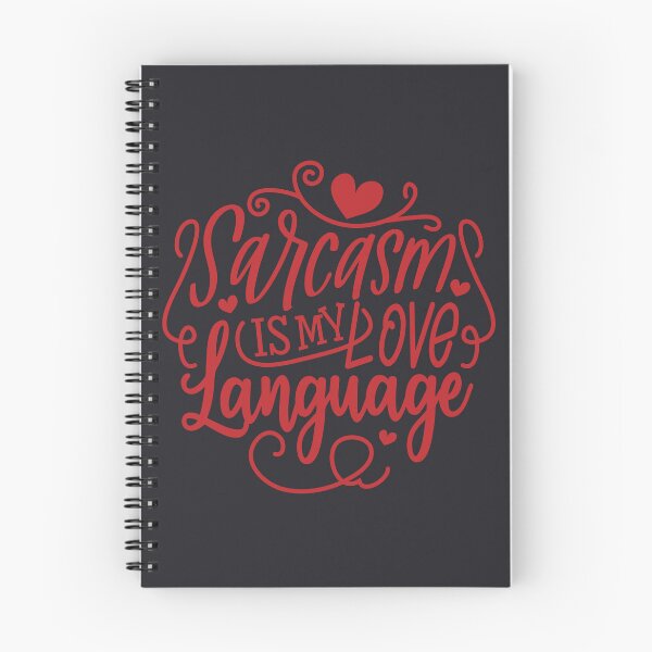 Item preview, Sarcasm Is My Love Language - Funny designed and sold by S Cube Design.