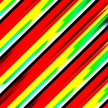 Artwork thumbnail, Color Combination Pattern, Retro Abstract Multi Color Pattern, by Mr-true-design