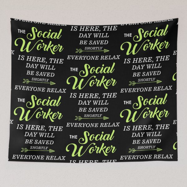 Item preview, Everybody relax, the social worker is here designed and sold by aryagiri.