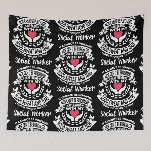 Item preview, Forever The Title Social Worker  designed and sold by aryagiri.