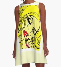 Rock band blondie A-Line Dress