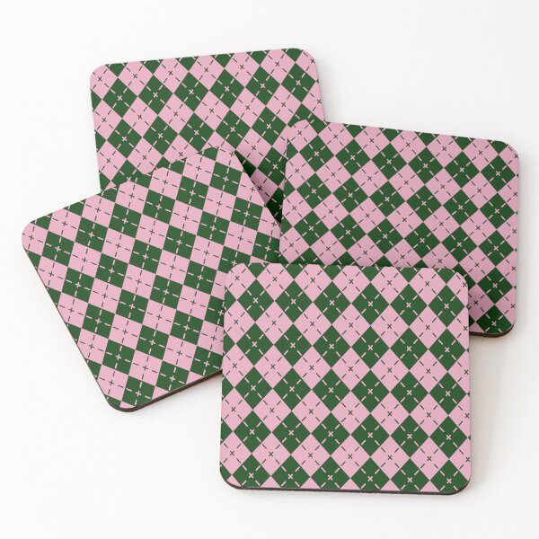 Item preview, Pink Green Argyle Knitting Pattern Argyle Sweater Pattern designed and sold by Tamas Das.
