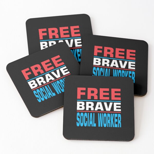 Item preview, Free Brave Social Worker  designed and sold by aryagiri.
