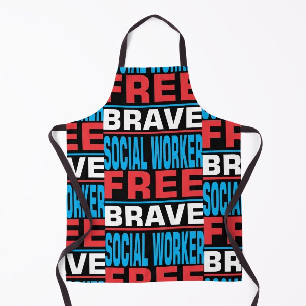 Item preview, Free Brave Social Worker  designed and sold by aryagiri.