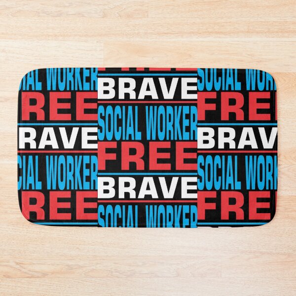 Item preview, Free Brave Social Worker  designed and sold by aryagiri.