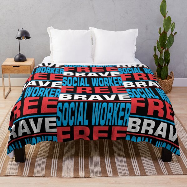 Item preview, Free Brave Social Worker  designed and sold by aryagiri.