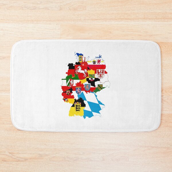 Item preview, Germany Flag Map designed and sold by MapsClouds.