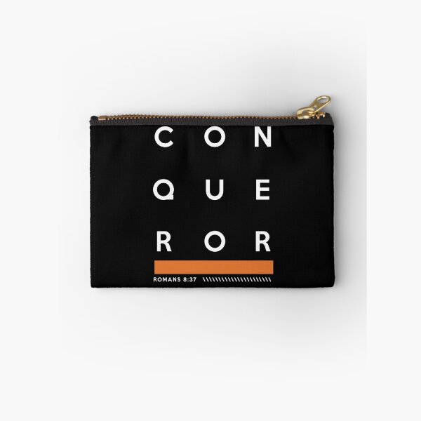 Item preview, Bible Verse CONQUEROR  designed and sold by KA DESIGNS.