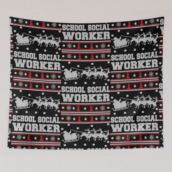 Item preview, funny school social worker  designed and sold by aryagiri.