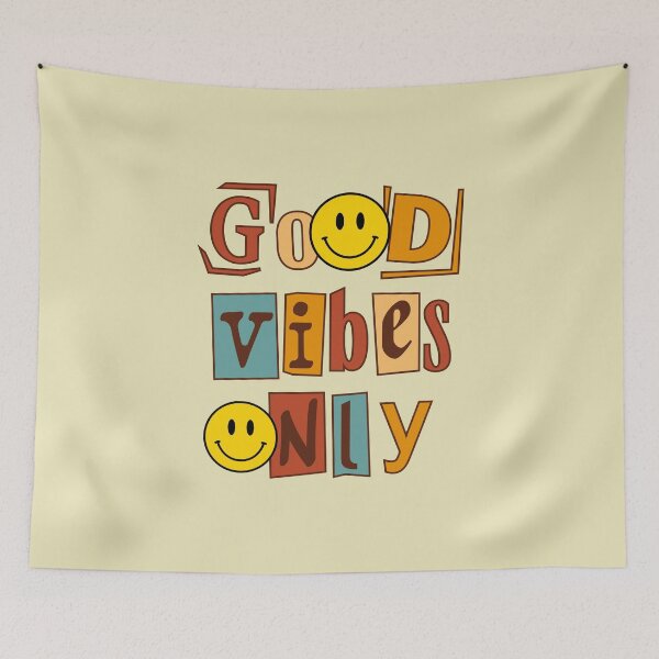Item preview, Smiling Face Good Vibes Only designed and sold by OMdesign10.