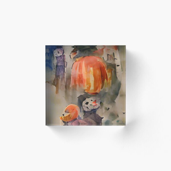 Artikelvorschau, 'Halloween-Hintergrund-Asset - Aquarelliert' (Halloween-Verkauf). entworfen und verkauft von Bako24.