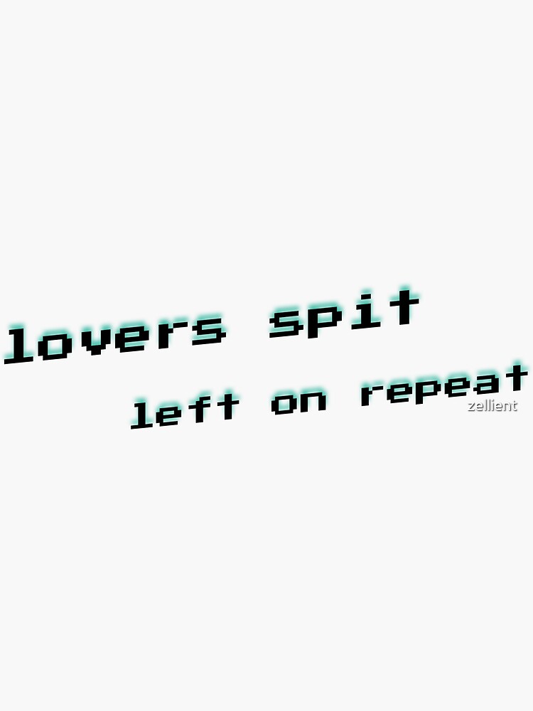 "Ribs Lyrics Lorde" Sticker by zellient Redbubble