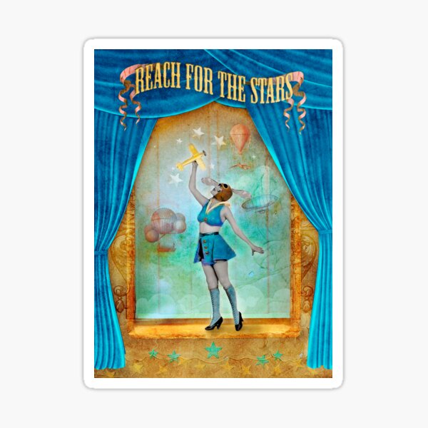 Reach For The Stars Sticker