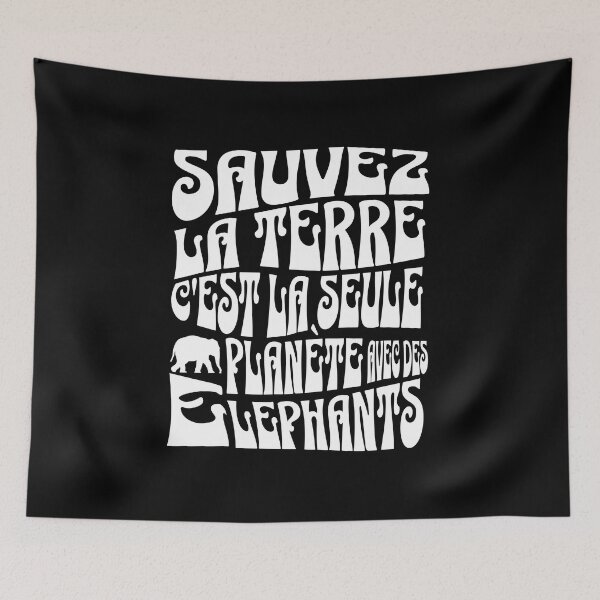 Item preview, Save the Earth is the only planet with elephants T-shirt | Climate designed and sold by Bird Design.