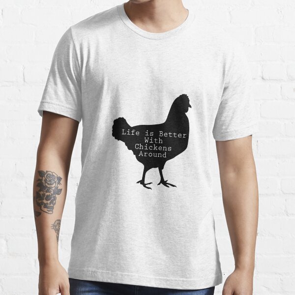 Chicken Shirts Present Funny Chicken Shirt Yep I Talk To Chickens T- Shirt Chicken Farm Gift Chicken Tees Gift for Chicken Lovers