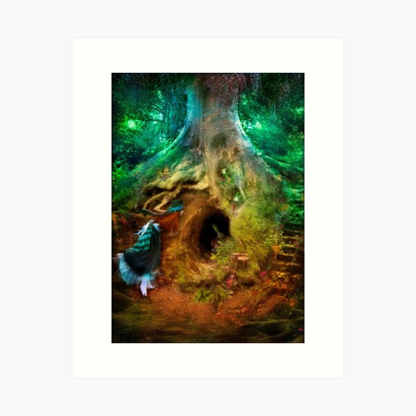 Down the Rabbit Hole Art Print