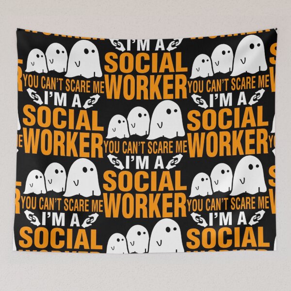 Item preview, Halloween You Cant Scare Me Im Social Worker  designed and sold by aryagiri.