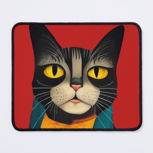 Item preview, elegant fashion cat designed and sold by GorinART.