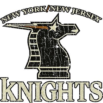 New York / New Jersey Knights 1991 | Sticker