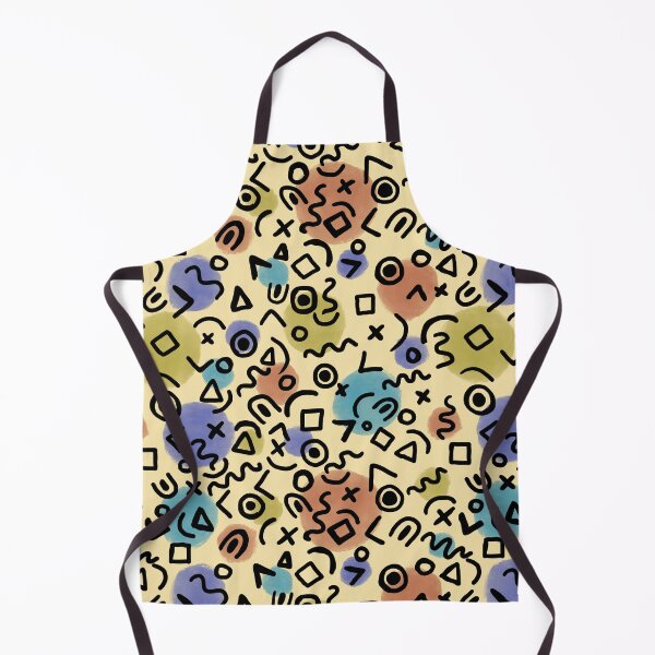 Item preview, Warm abstract pattern om yellow designed and sold by SimplePoDesign.