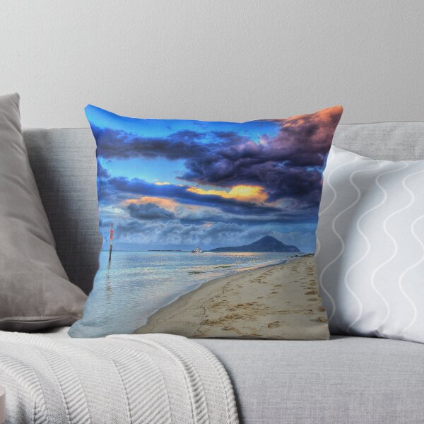 Halifax Sunset Throw Pillow