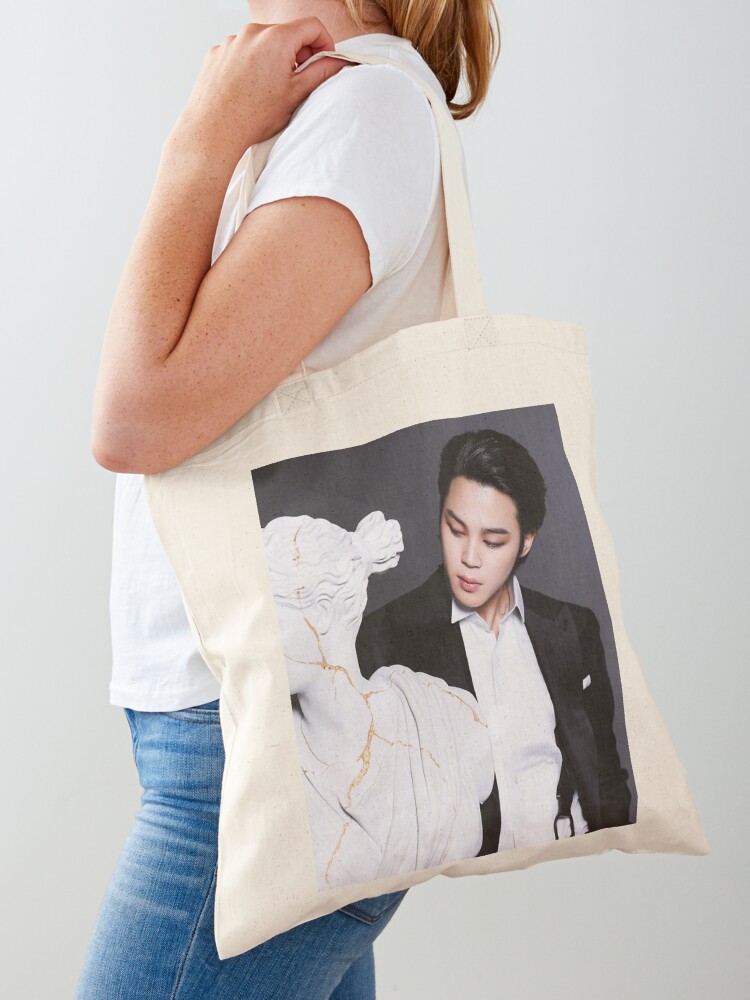 BTS Park Jimin Portrait Bucket Tote Bag 