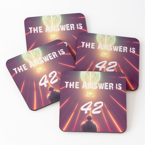 Item preview, Meaning of Life is 42, fun card for greets or iPhone cases designed and sold by DigitalDreamArt.