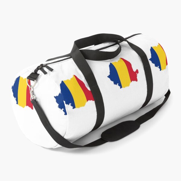 Item preview, Romania Flag Map designed and sold by MapsClouds.